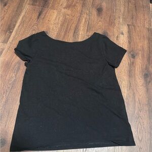 GAP Black Short Sleeve Women's Tee
